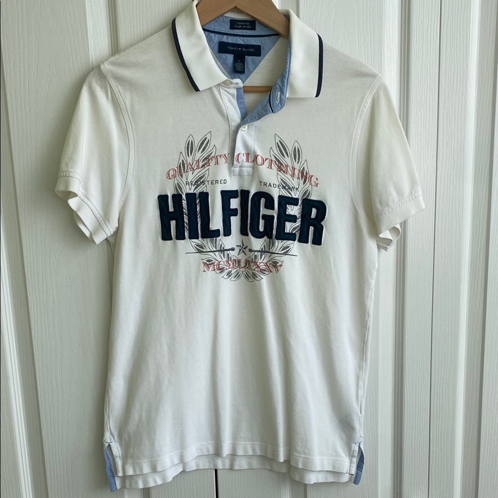 Tommy Hilfiger White Polo Shirt